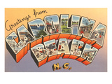 Greetings from Carolina Beach  North Carolina