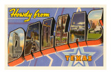 Greetings from Dallas  Texas
