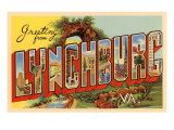 Greetings from Lynchburg  Virginia