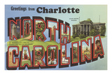 Greetings from Charlotte  North Carolina