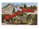 Greetings from Winston-Salem  North Carolina