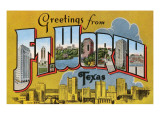 Greetings from Ft Worth  Texas
