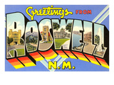 Greetings from Roswell  New Mexico