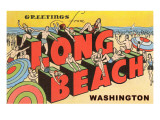 Greetings from Long Beach  Washington