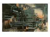 Steel Mill  Brackenridge  Pittsburgh  Pennsylvania
