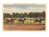 Horse Race  Saratoga Springs  New York