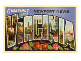 Greetings from Newport News  Virginia