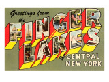 Greetings from the Finger Lakes  New York