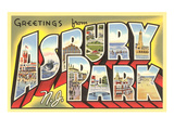 Greetings from Asbury Park  New Jersey