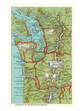 Map of Western Washington