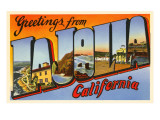 Greetings from La Jolla  California