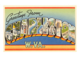 Greetings from Charleston  West Virginia