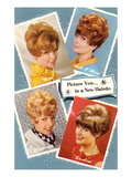 Multiple 60s Hairstyles