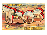 Greetings from Taos  New Mexico