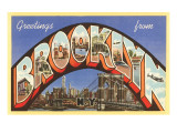 Greetings from Brooklyn  New York