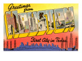 Greetings from Houston  Texas