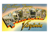 Greetings from Richmond  Virginia
