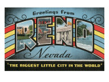 Greetings from Reno  Nevada