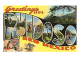 Greetings from Ruidoso  New Mexico