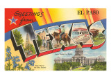 Greetings from el Paso  Texas