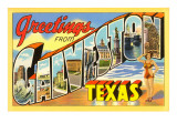 Greetings from Galveston  Texas
