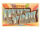 Greetings from New York City