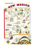 Map of New Mexico