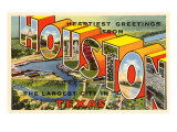 Greetings from Houston  Texas
