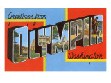 Greetings from Olympia  Washington