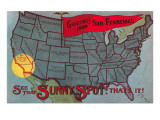 Greetings from San Francisco  California