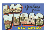 Greetings from Las Vegas  New Mexico