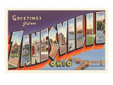 Greetings from Zanesville  Ohio