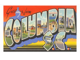 Greetings from Columbia  South Carolina