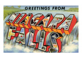 Greetings from Niagra Falls  New York