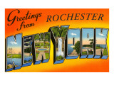 Greetings from Rochester  New York