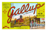 Greetings from Gallup  New Mexico