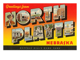 Greetings from North Platte  Nebraska