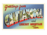 Greetings from Chattanooga  Tennessee