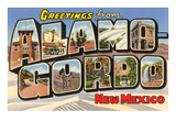Greetings from Alamogordo  New Mexico