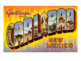 Greetings from Carlsbad  New Mexico