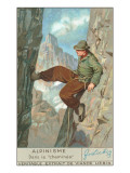 Rock Climing  In the Chimney