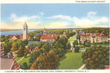 Cayuga Lake  Cornell University  Ithaca  New York