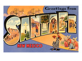 Greetings from Santa Fe  New Mexico