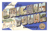 Greetings from Brigham Young University  Utah