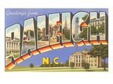 Greetings from Raleigh  North Carolina