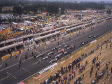 Starting Grid of the 1967 French Grand Prix at Le Mans