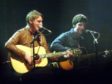 Paul Weller and Noel Gallagher on Stage at T in the Park July 2001