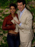 Pierce Brosnan and Halle Berry