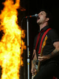 T in the Park Kinross with the Lead Singer For Band Green Day