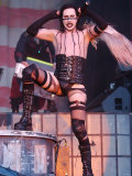 Singer Marilyn Manson on Stage at the Gig on the Green Festival at Glasgow Green